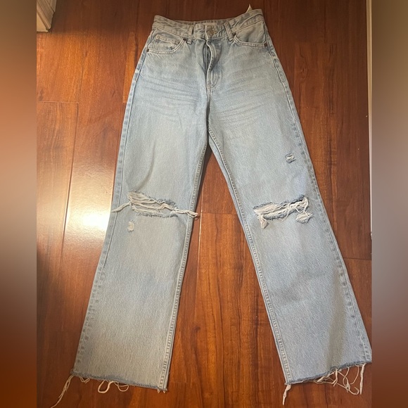 Zara Jeans Zara Wide Leg Full Length Poshmark